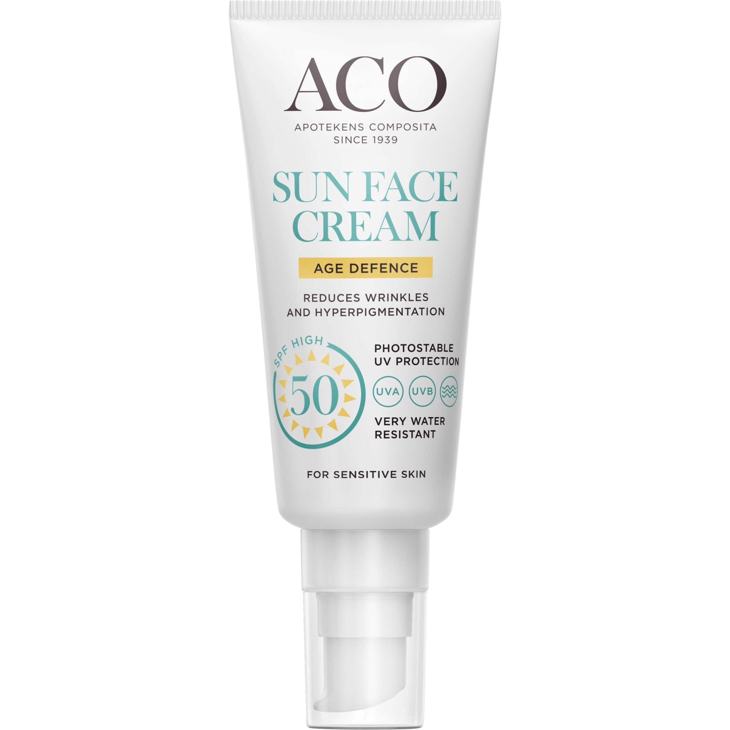 ACO Sun Face Cream Age Defense SPF50 40 ml