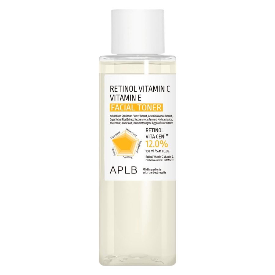 APLB Retinol Vitamin C Vitamin E Facial Toner 160ml