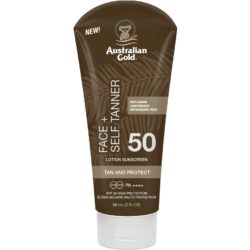 Australian Gold SPF 50 Face + selftanner 88 ml