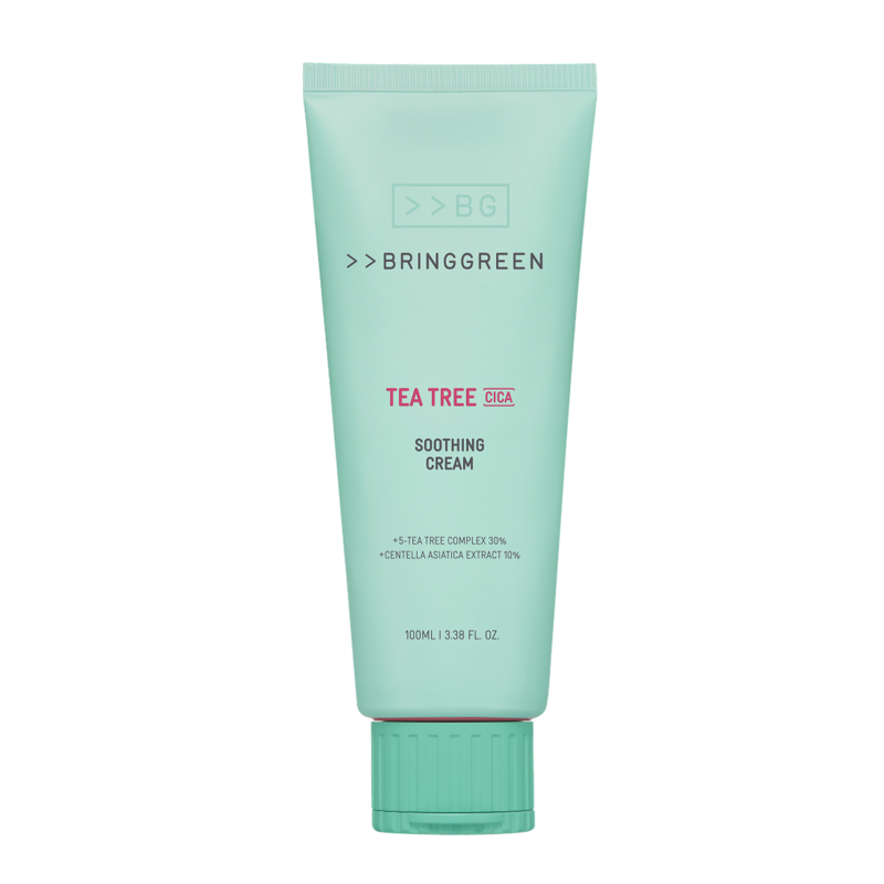BRINGGREEN Tea Tree Cica Soothing Cream Plus 100 ml