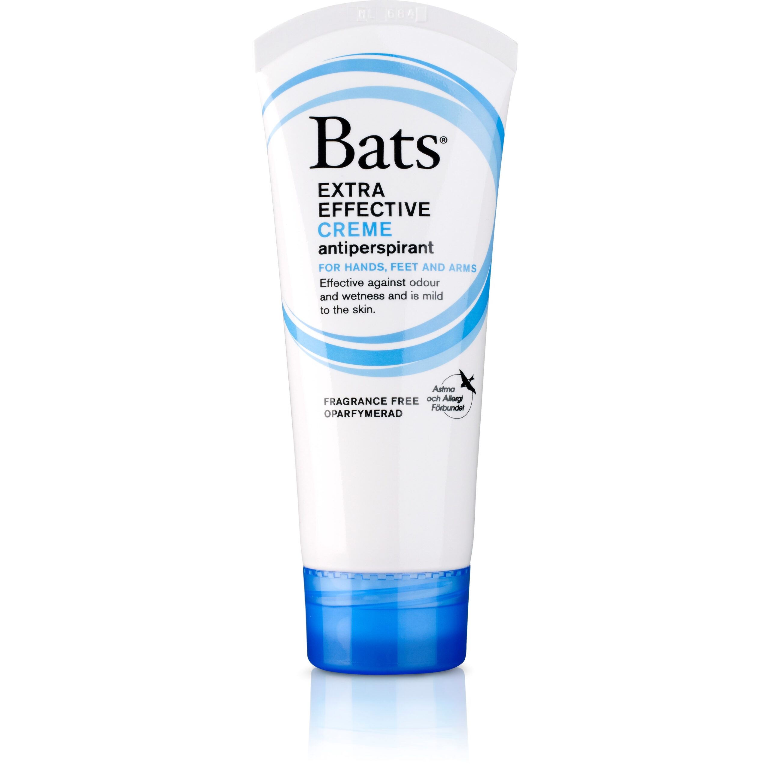 Bats Extra Effective Crème Antiperspirant Unperfumed 60 ml