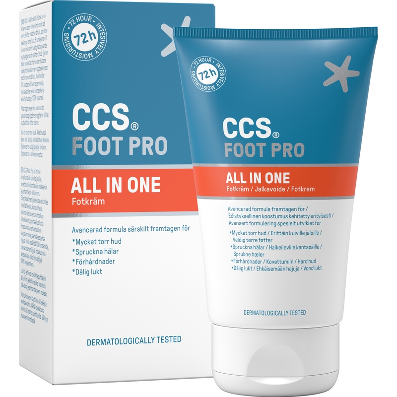 CCCS Foot Pro All-In-One 5-i-1 Fotkräm 100 ml