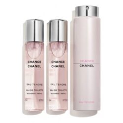 Chanel Chance Eau Tendre edt 60ml (1x20ml Refillable+2x20ml Refill)