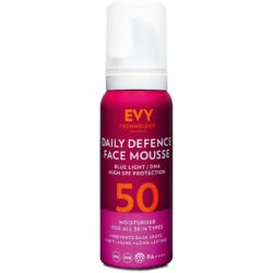 EVY Daily Defense Skin Cancer Awareness Face Mousse SPF 50 75 ml