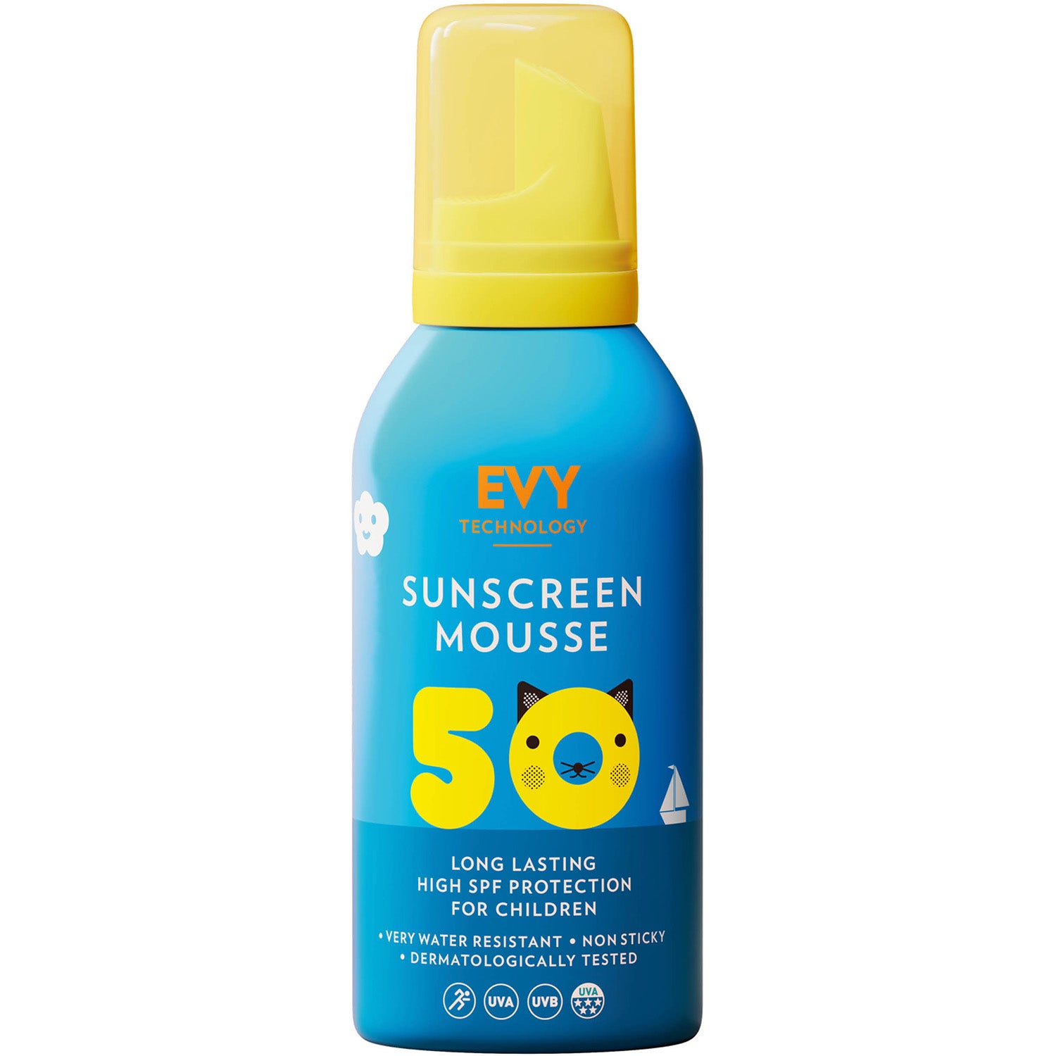EVY Technology Sunscreen Mousse For Kids SPF50 150 ml
