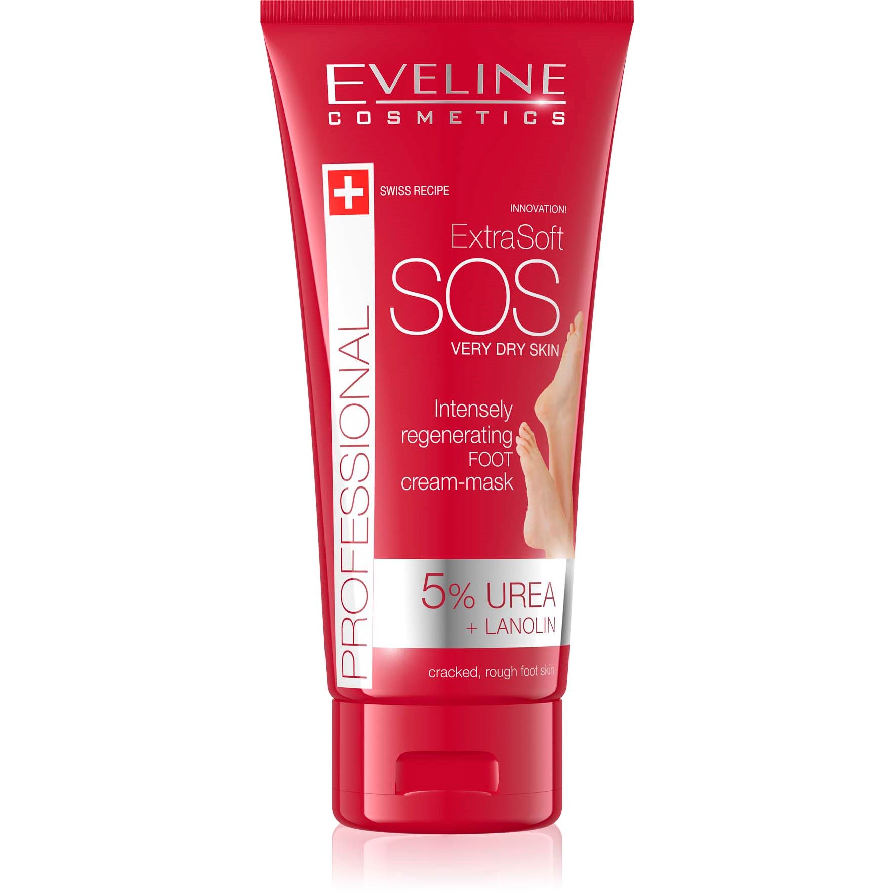 Eveline Cosmetics Extra Soft Sos Regenerating Foot Cream 100 ml
