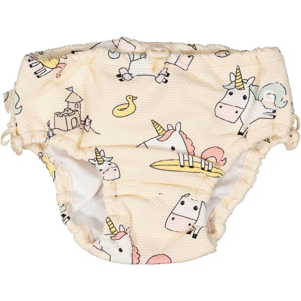 Geggamoja UV Baby swim pants 74/80 Beige unicorn