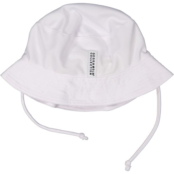 Geggamoja UV Solhatt Offwhite 0-4M