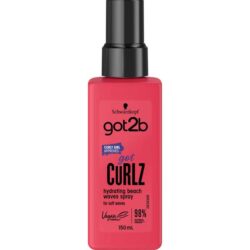 Got2b Schwarzkopf Got2B gotCurlz Hydrating Beach Waves Spray 150 ml