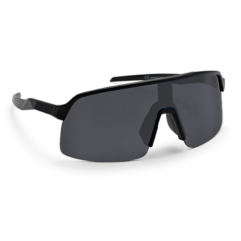 Haga Eyewear Nagoya Black Sportglasögon Grey lens