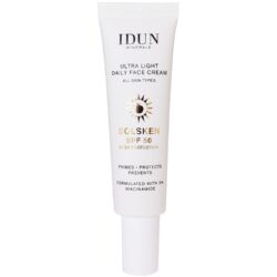 IDUN Minerals Ultra Light Daily Face Cream Solsken SPF50 - 30 ml