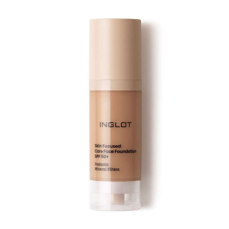 Inglot Cosmetics Inglot Skin Focused Care Face Foundation SPF50+ Apricot Tan 30 ml