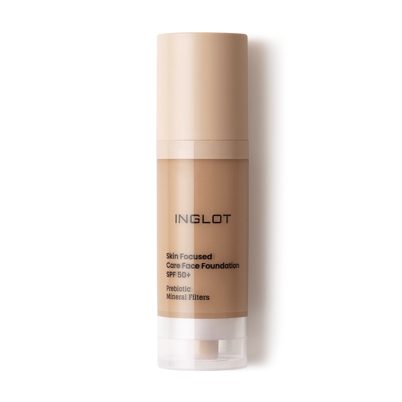 Inglot Cosmetics Inglot Skin Focused Care Face Foundation SPF50+ Warm Tan 30 ml