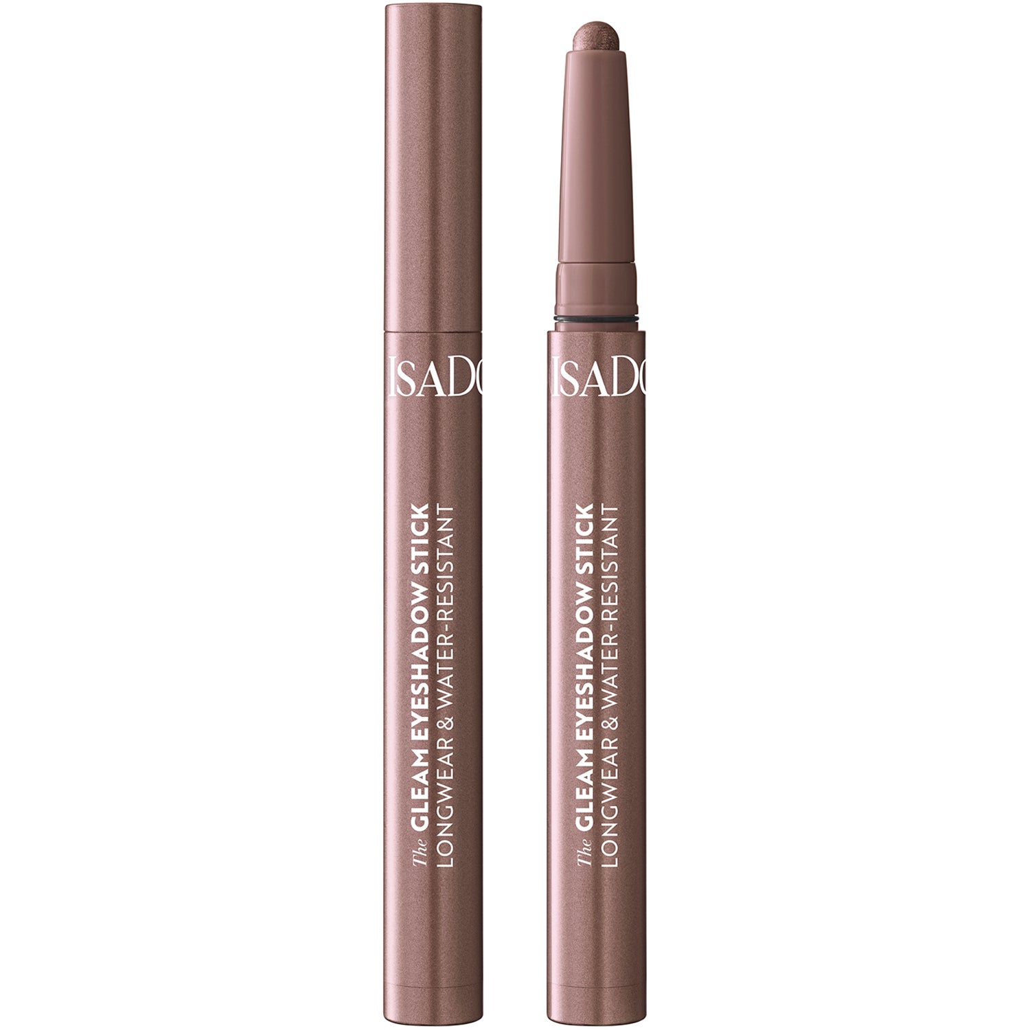 IsaDora The Gleam Eyeshadow Stick Longwear & Water-Resistant 52 Mauve Brown - 1 g