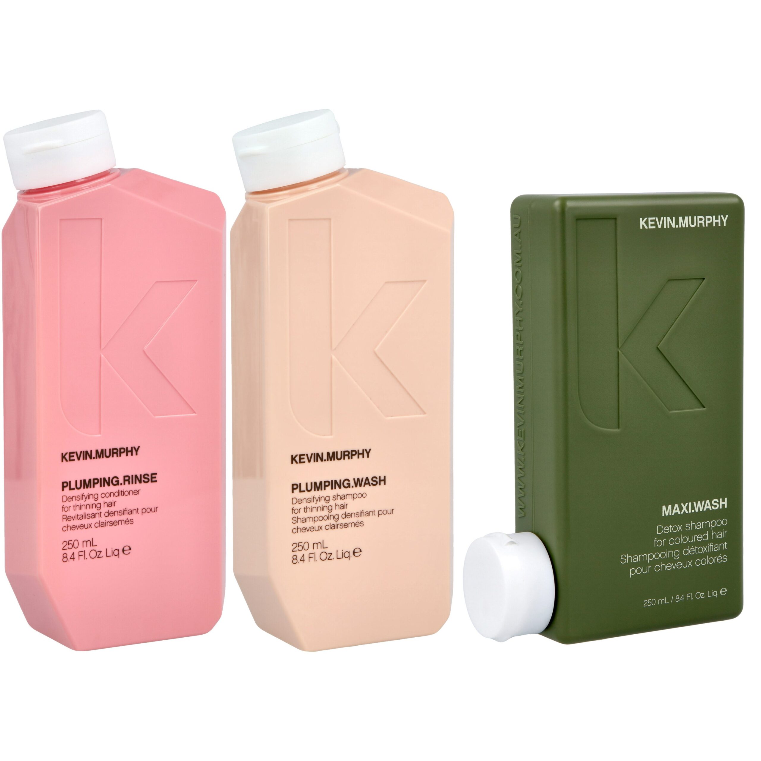 Kevin Murphy Plumping Bundle Wash 250 ml & Rinse 250 ml & Detox W