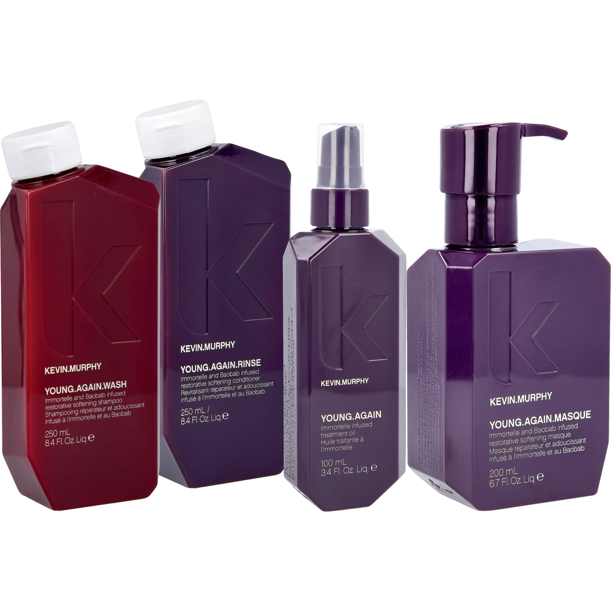 Kevin Murphy Young Again Bundle Wash 250 ml & Rinse 250 ml & Masq