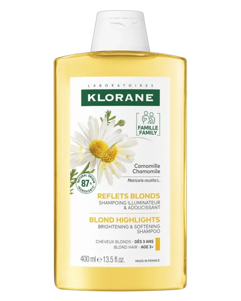 Klorane Kamille Shampoo Til Lyst Hår 400 ml