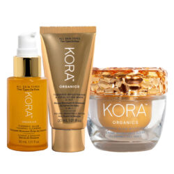 Kora Organics Turmeric Brightening Trio 50 ml