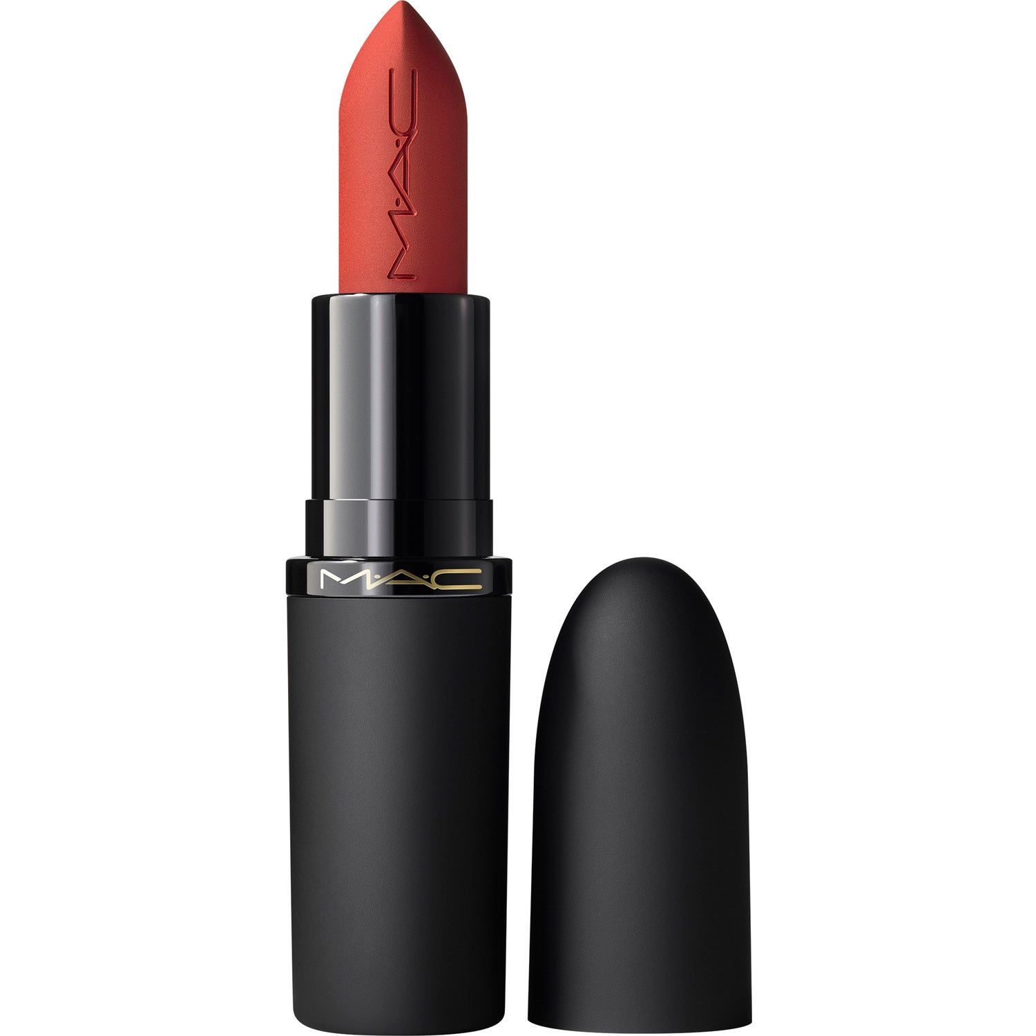 MAC Cosmetics Powder Kiss Hazy Matte Lipstick Devoted To Chili - 3,5 g