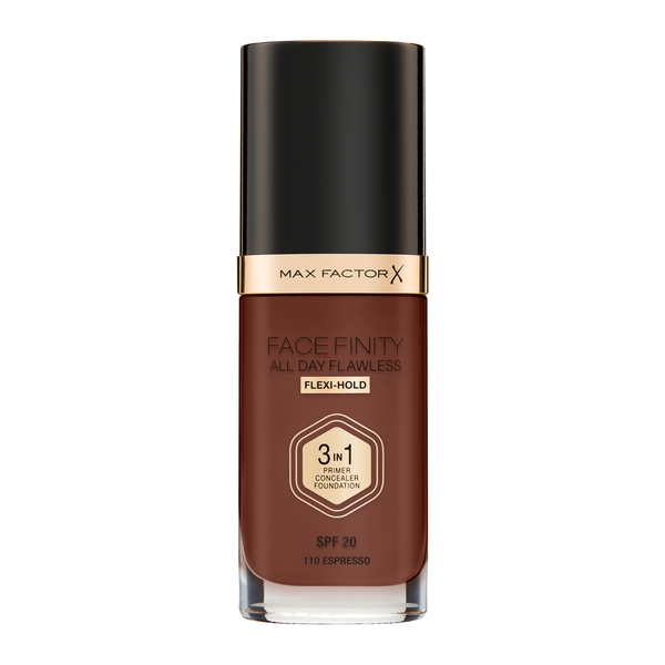 MAX FACTOR Max Factor Facefinity All Day Flawless Foundation 110 Espresso 30 ml