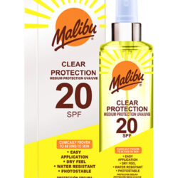 Malibu Clear Protection Sun Spray SPF 20 250 ml