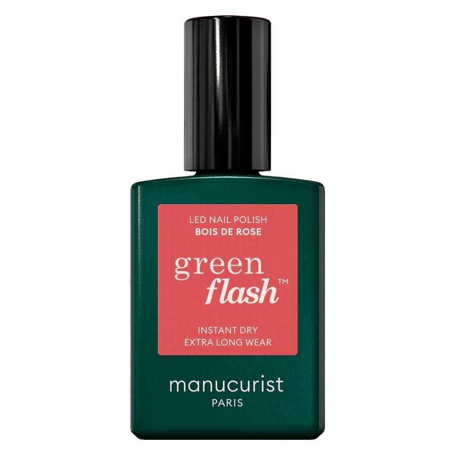 Manucurist Green Flash Led Nail Polish Bois de Rose 15ml