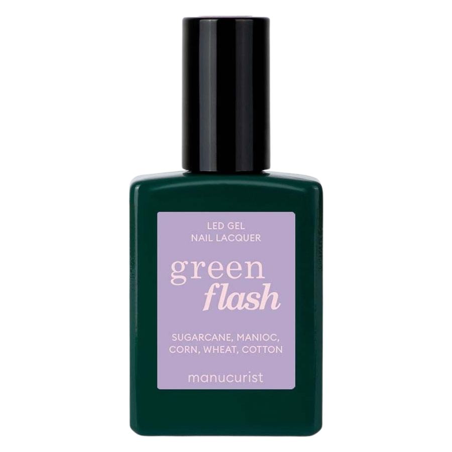 Manucurist Green Flash Led Nail Polish Lisa Lilas 15ml