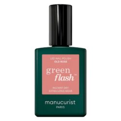 Manucurist Green Flash Led Nail Polish Old Rose 15ml