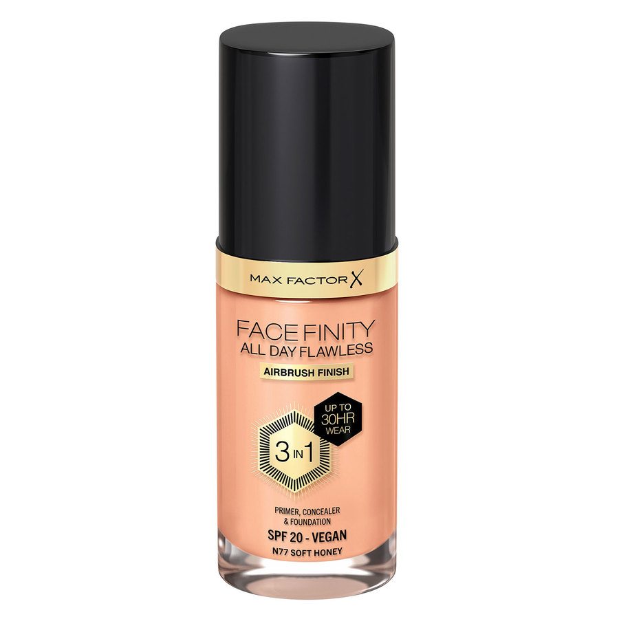 Max Factor Facefinity All Day Flawless 3-In-1 Foundation #N77 Sof