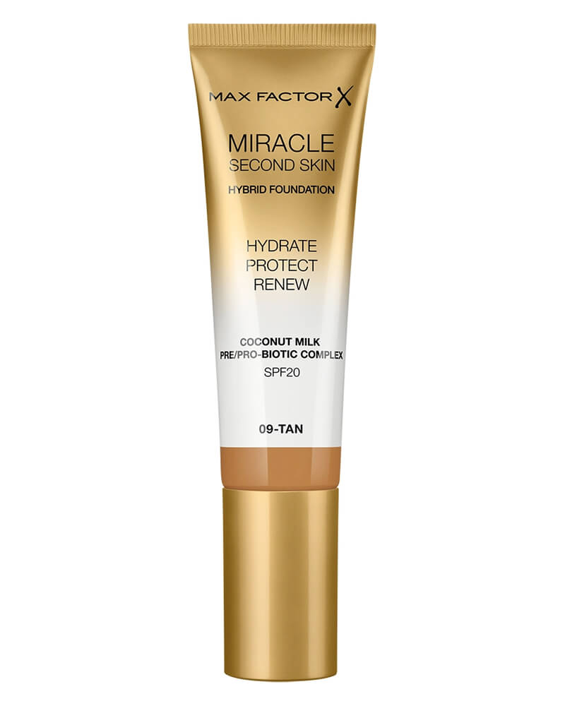 Max Factor Miracle Second Skin Hybrid Foundation 09 Tan 30 ml