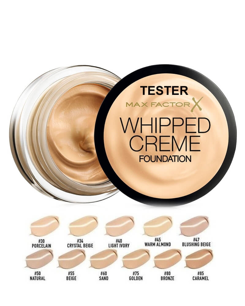 Max Factor Whipped Creme Foundation - 30 Porcelain TESTER 13 ml