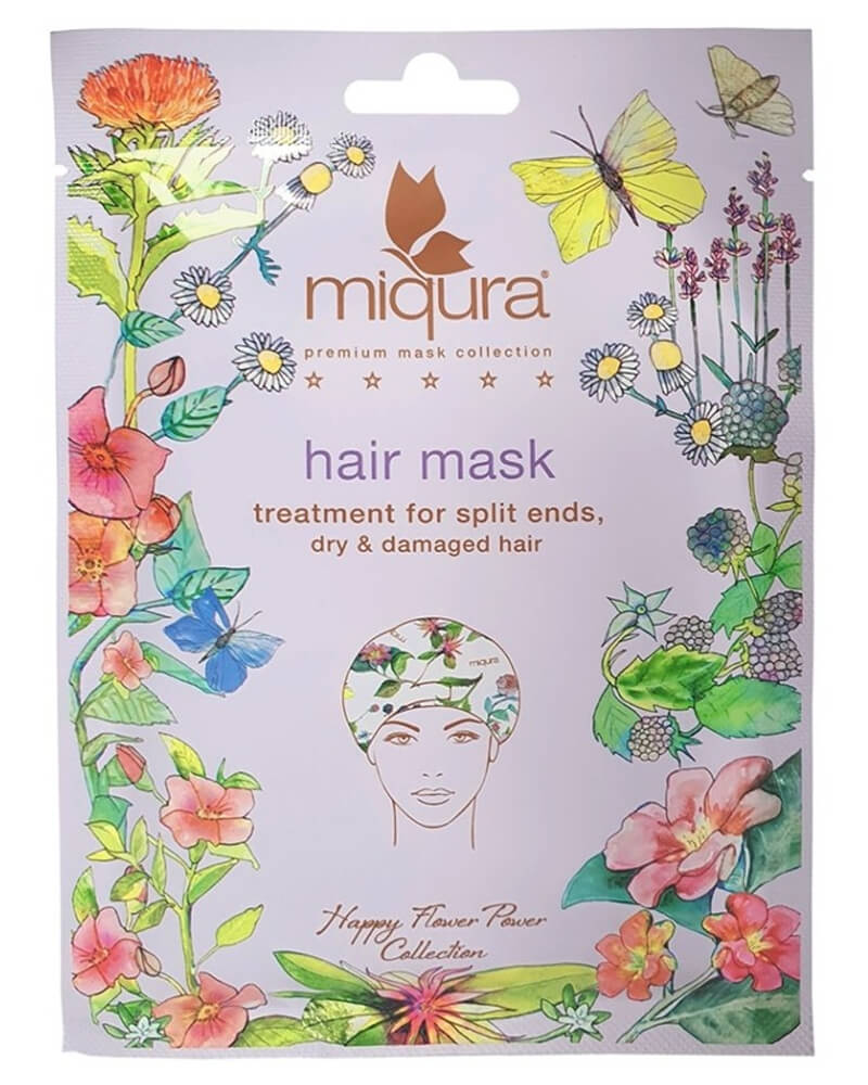 Miqura Happy Flower Power Collection Hair Mask