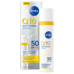 NIVEA Dagkräm Q10 Anti-Wrinkle Expert Daily UV Fluid SPF50 40 ml