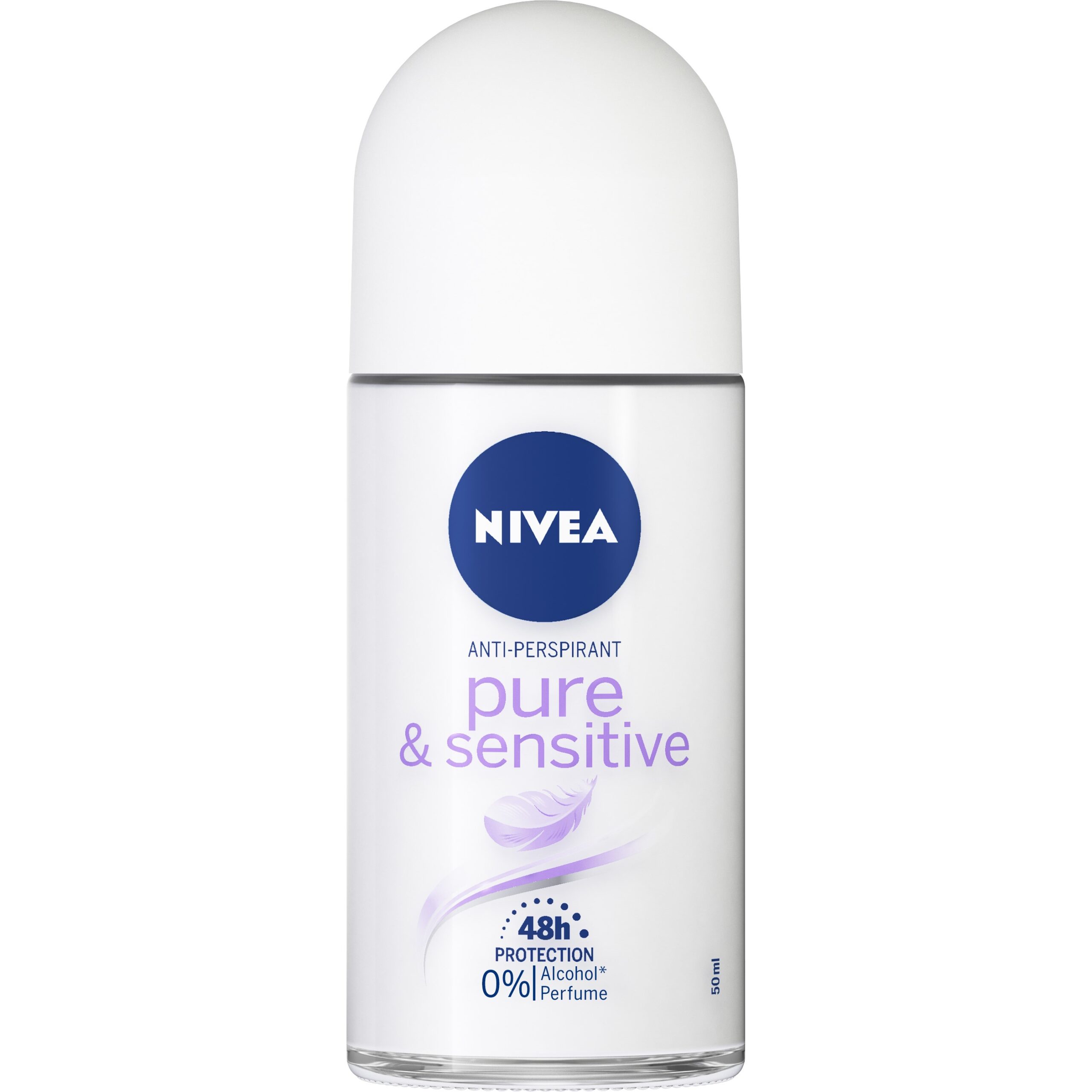 NIVEA Pure Sensitive Antiperspirant Roll On 50 ml