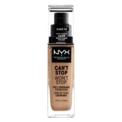NYX Professional Makeup Can't Stop Won't Stop Foundation Classic tan 12 30 ml