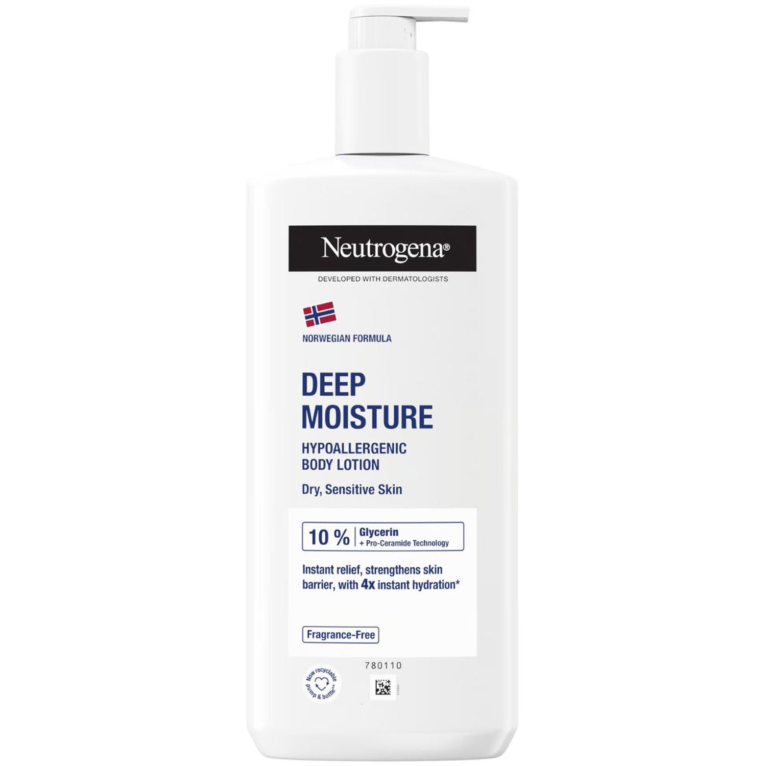 Neutrogena Norwegian Formula Deep Moisture Hypoallergenic Body Lotion - 400 ml