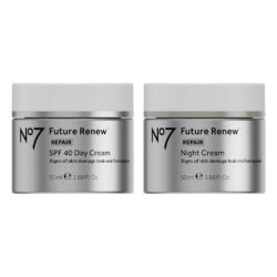 No7 24-Hour Renewal Skincare Set Day Cream SPF40 50 ml & Night Cream 50 ml - 100 ml