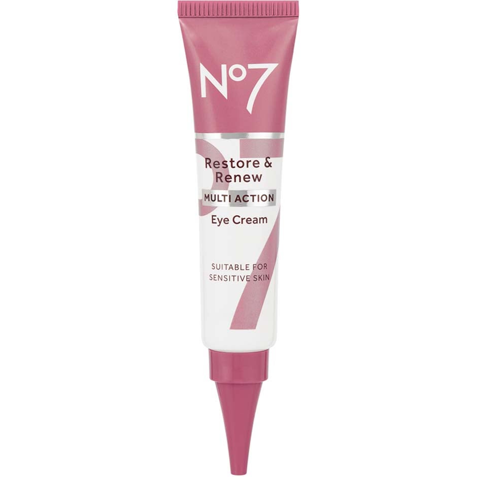 No7 Restore & Renew Mutli Action Eye Cream Suitable For Sensitive Skin - 15 ml