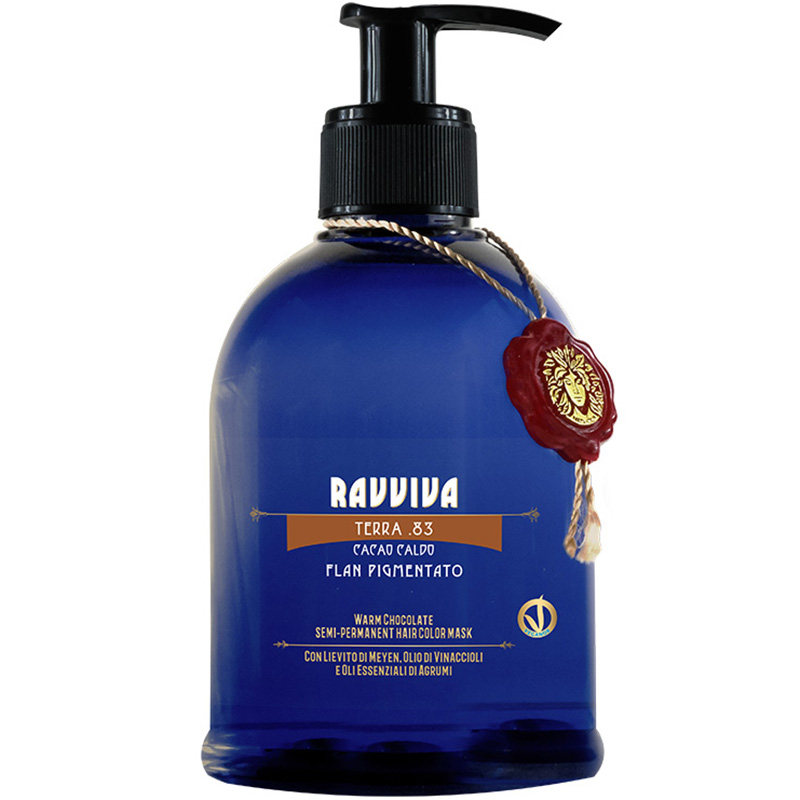 Opificio Emiliano Ravviva .83 Warm Chocolate Semi-Permanent Hair Color Mask (250 ml)