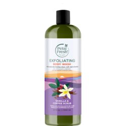 Petal Fresh Pure Vanilla & Coffee Scrub Exfoliating Body Wash 100