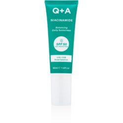 Q+A Niacinamide Balancing Face Sunscreen SPF 50 50 ml