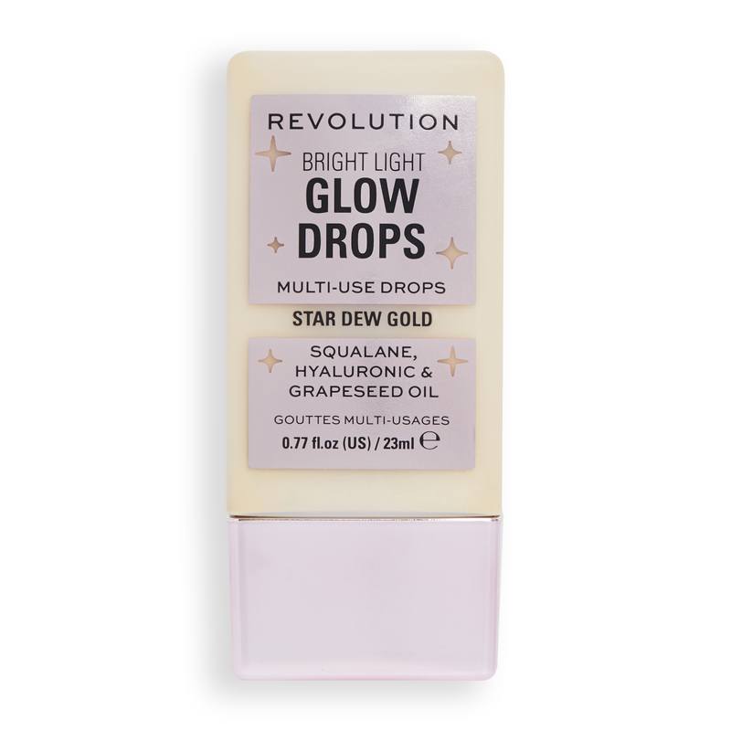 Revolution Beauty London Revolution Makeup Bright Light Glow Drops Golden Star Dew 23 ml