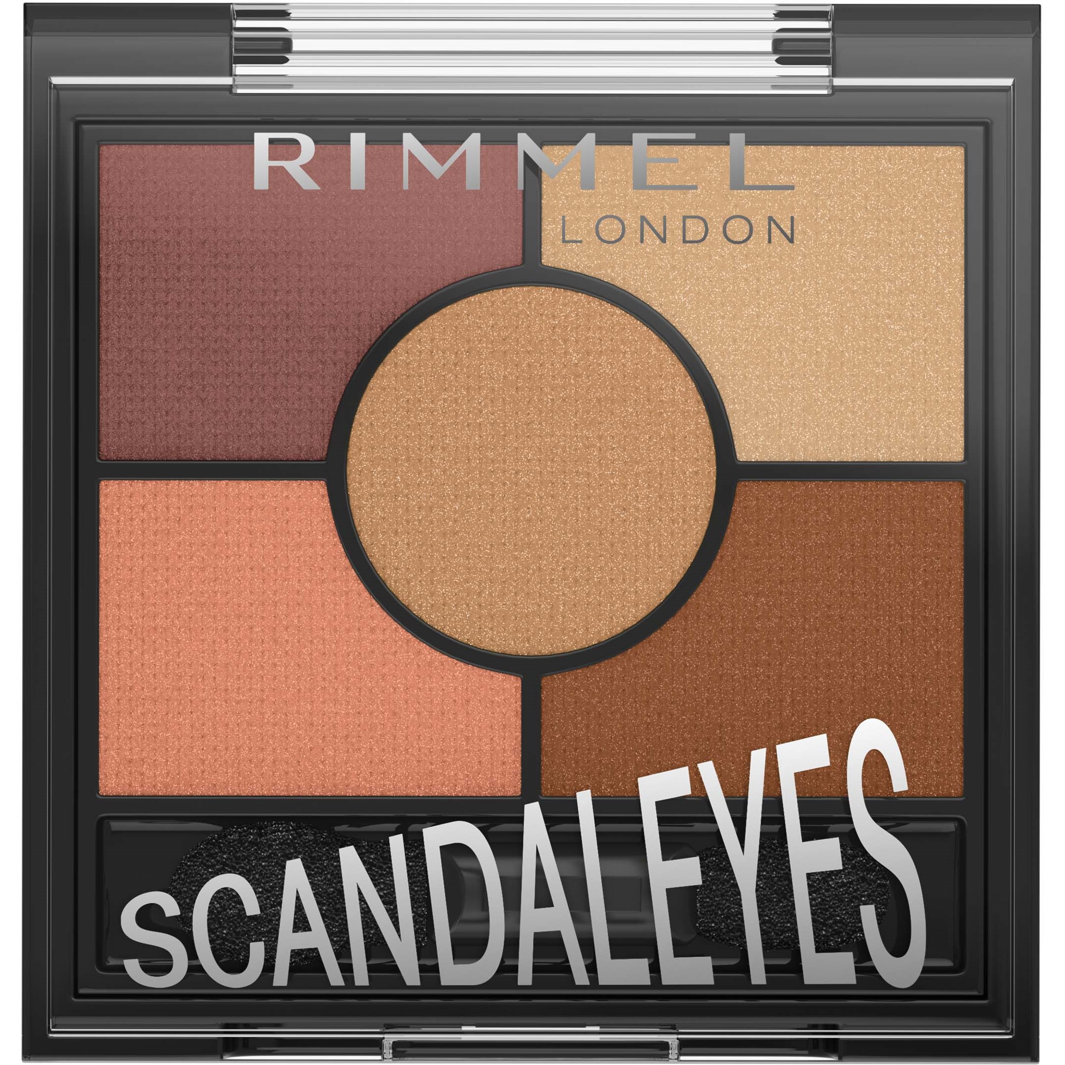 Rimmel Scandaleyes 8 Pan Palette Eyeshadow 005 Sunset Bronze