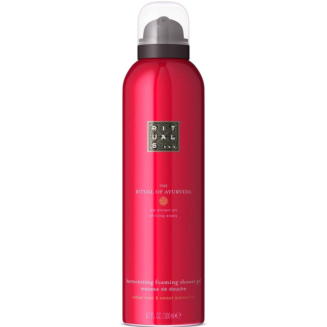 Rituals The Ritual of Ayurveda Foaming Shower Gel - Söt & Nötig -