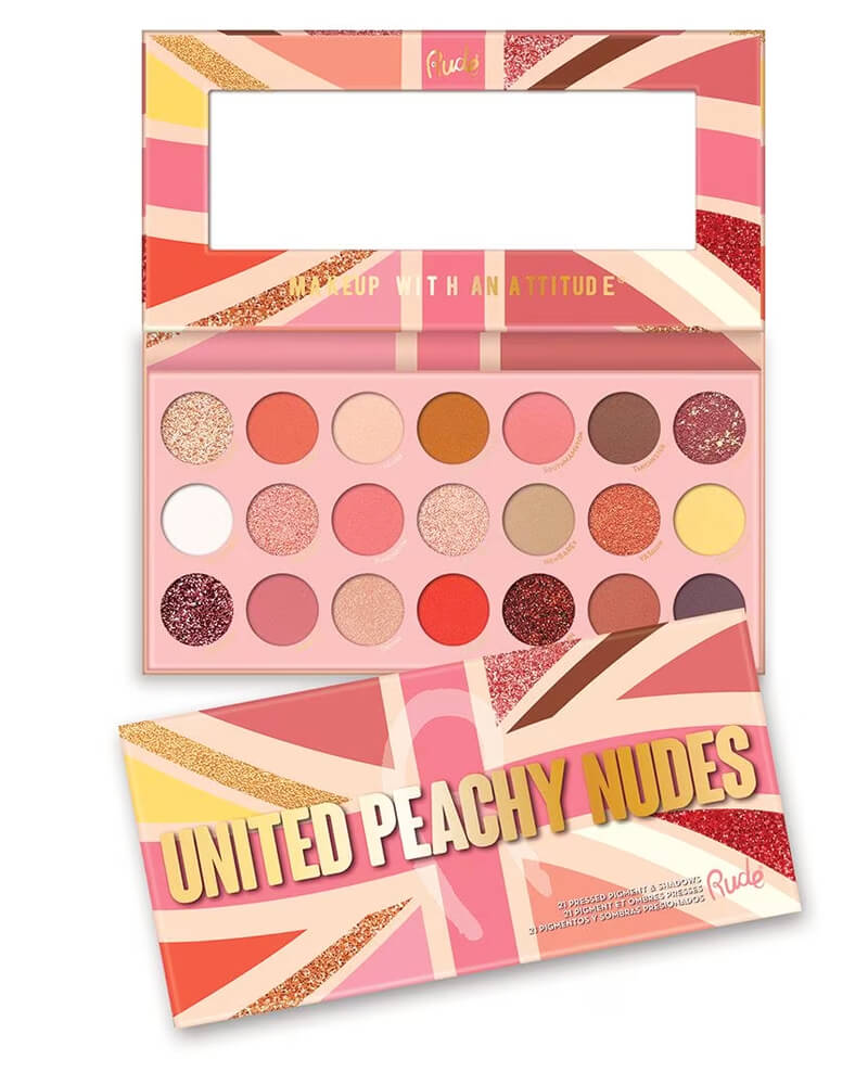 Rude Cosmetics United Peachy Nudes (U) 21 g