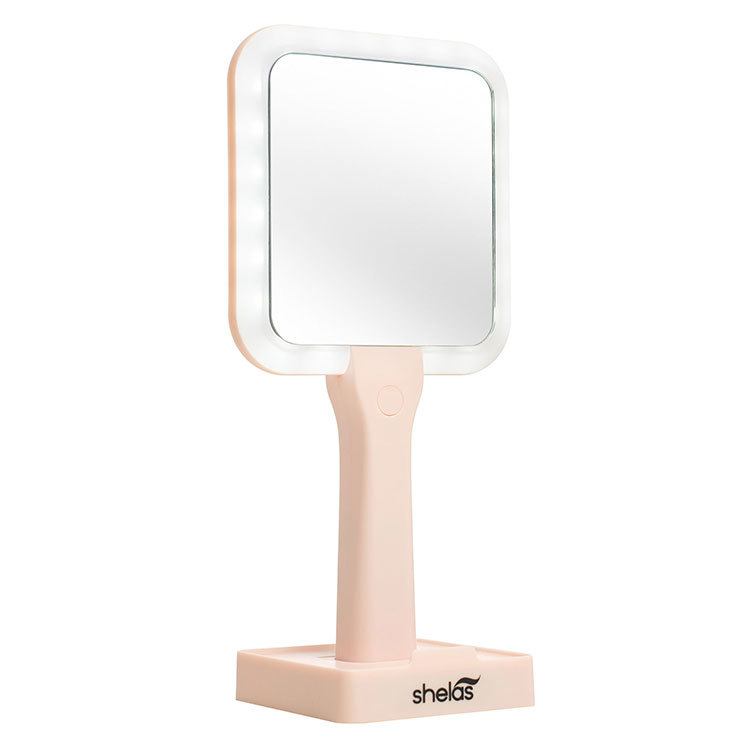 Shelas Rechargeable Double Sided Handheld Mirror