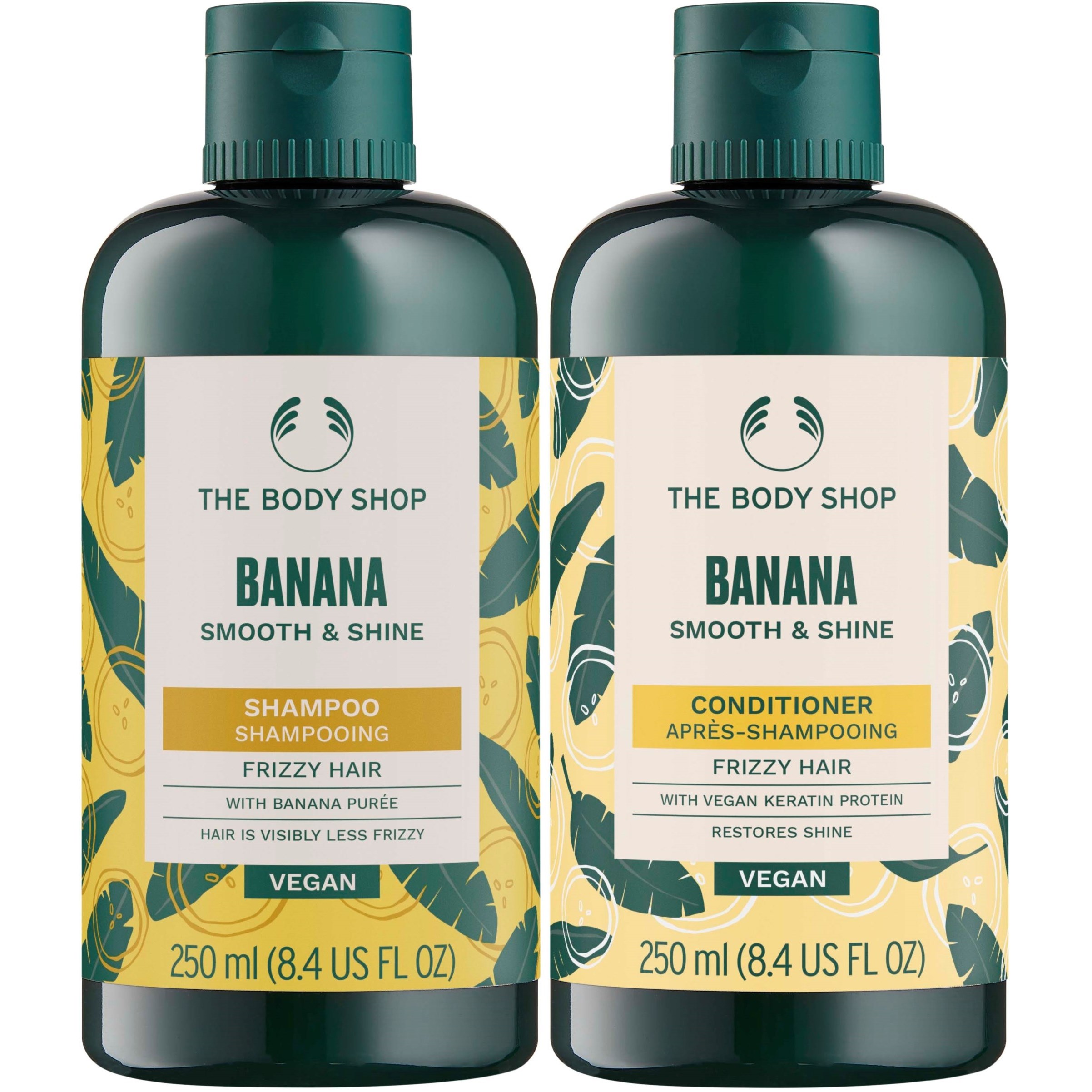 The Body Shop Banana Bundle Smooth & Shine Shampoo 250 ml & Condi