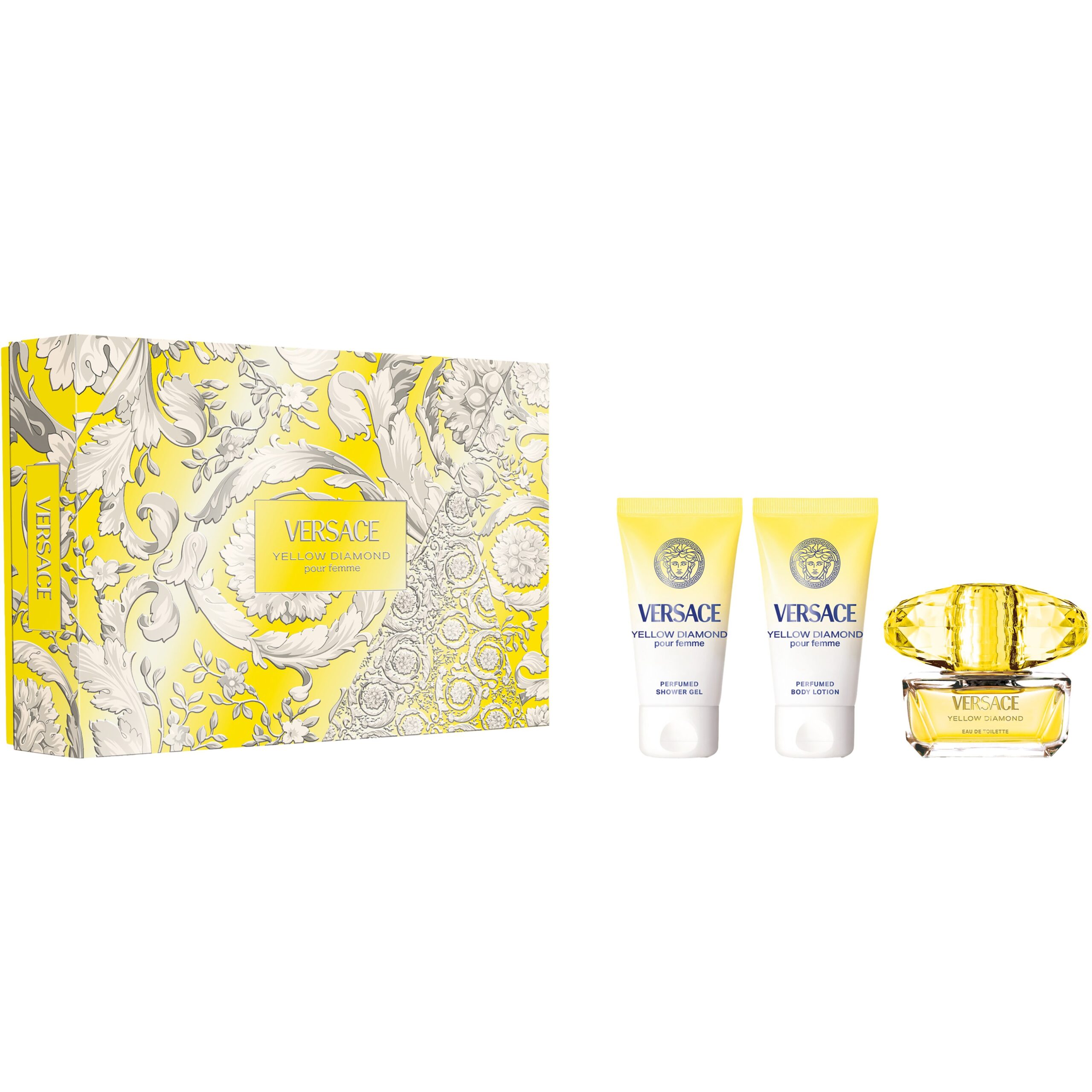 Versace Yellow Diamond Pour Femme EdT 50 ml & Shower Gel 50 ml &
