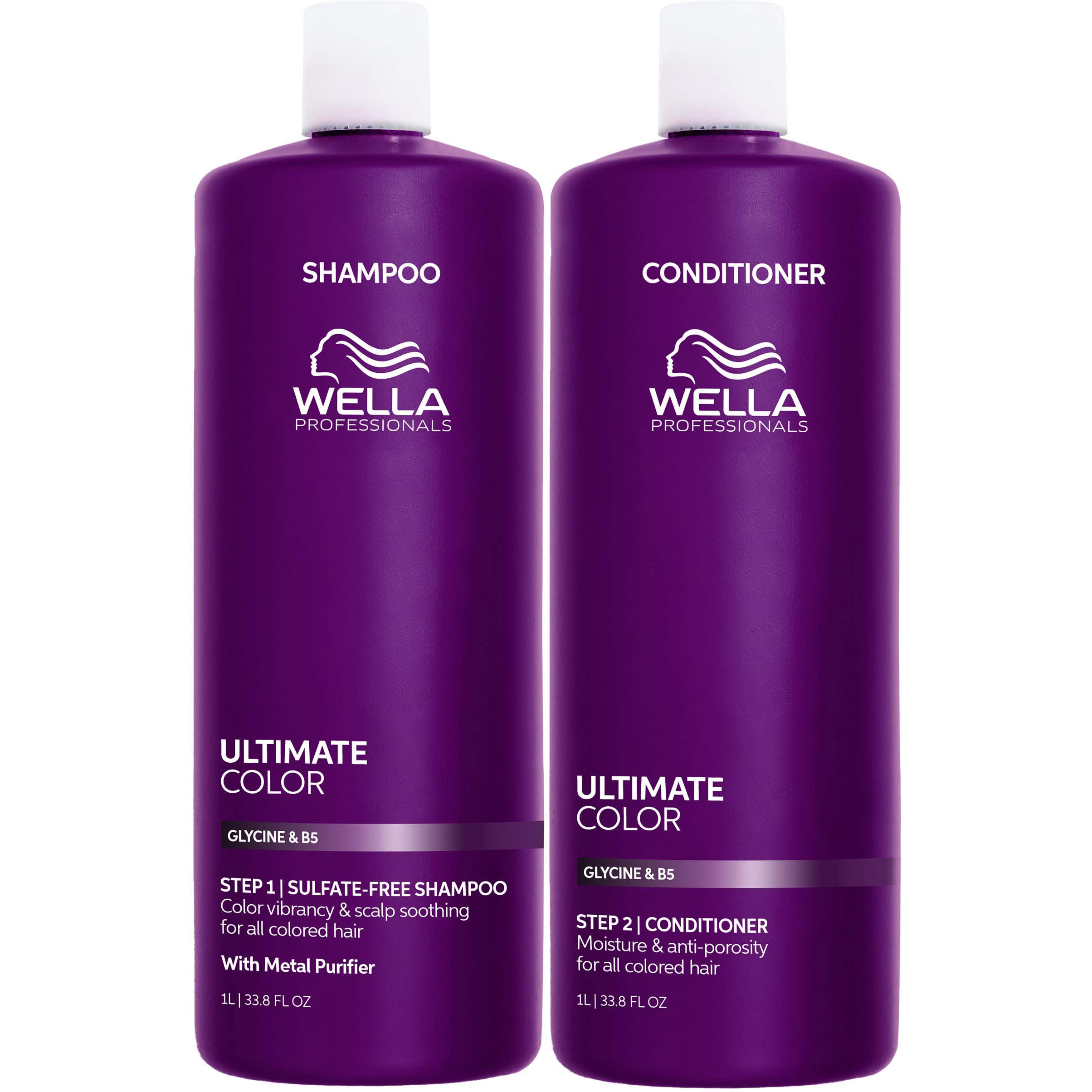 Wella Professionals Ultimate Color Bundle shampoo 1000 ml & Condi