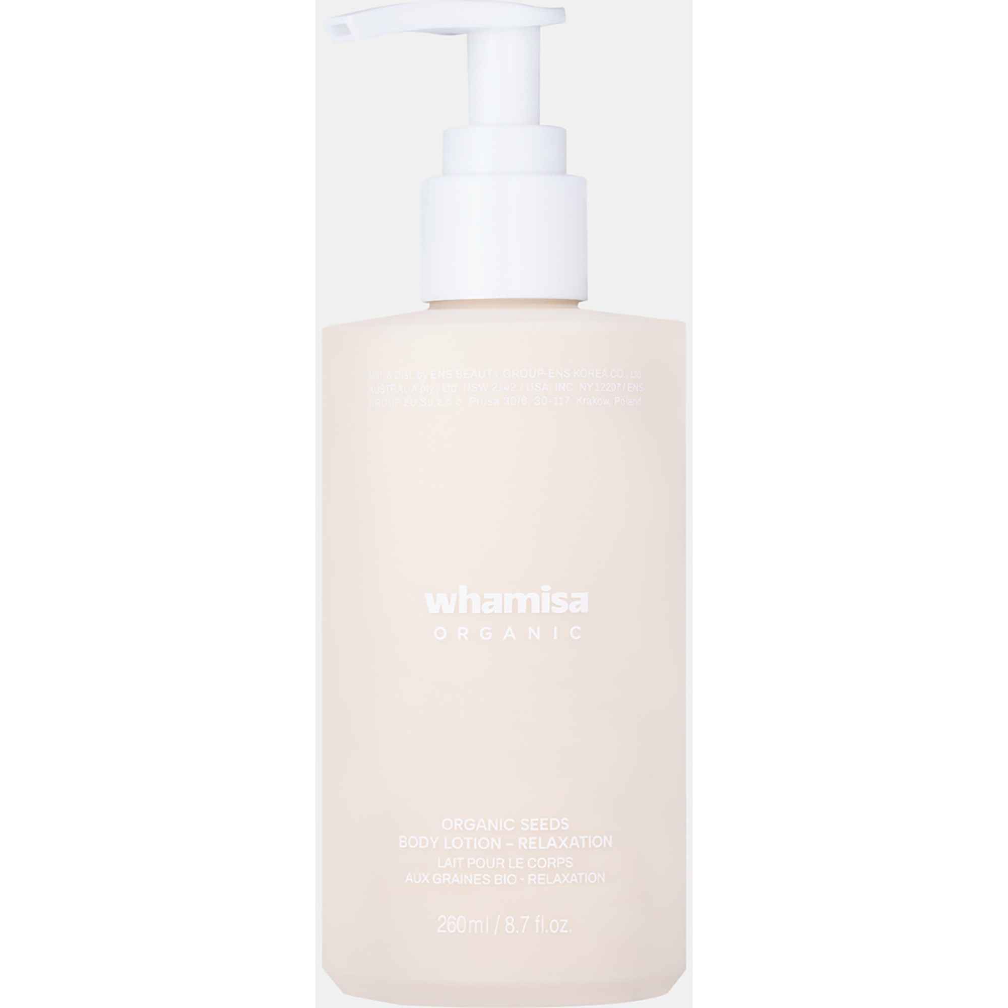 Whamisa Organic Seeds Body Lotion 250 ml